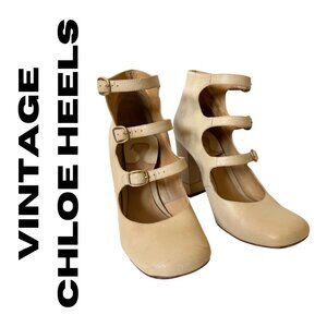 Vintage Chloe Mary Jane Heels